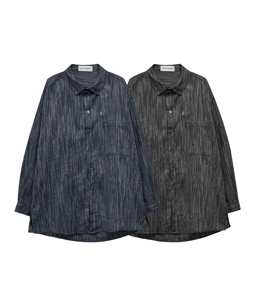 SMITHARMOR Summer Line Linen Shirt And Shorts Set_2 Colors