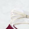 Women One Piece Sexy Backless Hollow Out Patchwork Bikini Sets Swimsuits