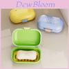 Travel Soap Box With Sealed Lid Portable Waterproof Plastic Organizer For Bathroom Storage