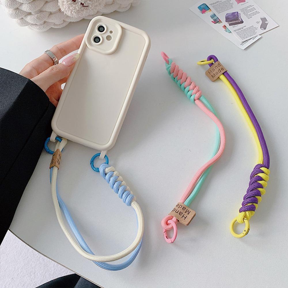 

Universal Mobile Phone Lanyard Anti-drop Rope Colorful Phone Strap Phone Wristband Phone Decor
