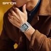Sanda Men's Multifunctional Waterproof Electronic Watch - Middle East Exclusive, Summer Time Wristwatch