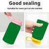 Yousheng Cup Lid Anti-Spill Design Prevents Spills Perfect Fit Straw Cover Food Grade Silicone Beverage Can Lid