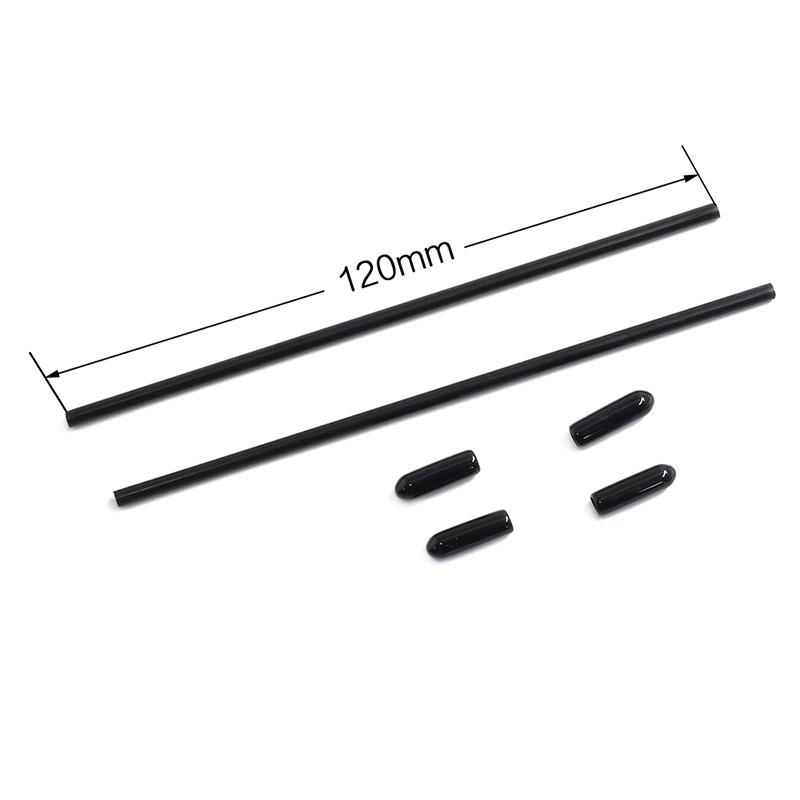 10Pcs 120Mm Antenna Fixed Protection Tube For Rc Fpv Racing Freestyle Drones Vtx Radio Receivers Diy Parts