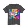 Hyperfocus Unisex Heavy Cotton Tee, Bright Vibrant Colors, Tshirt , ADHD Gift Shirt, Focus Graphic Tee,