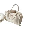 ins Korean Mommy Bag New Multifunctional Large Capacity Going Out Maternal and Infant Bag Portable Canvas