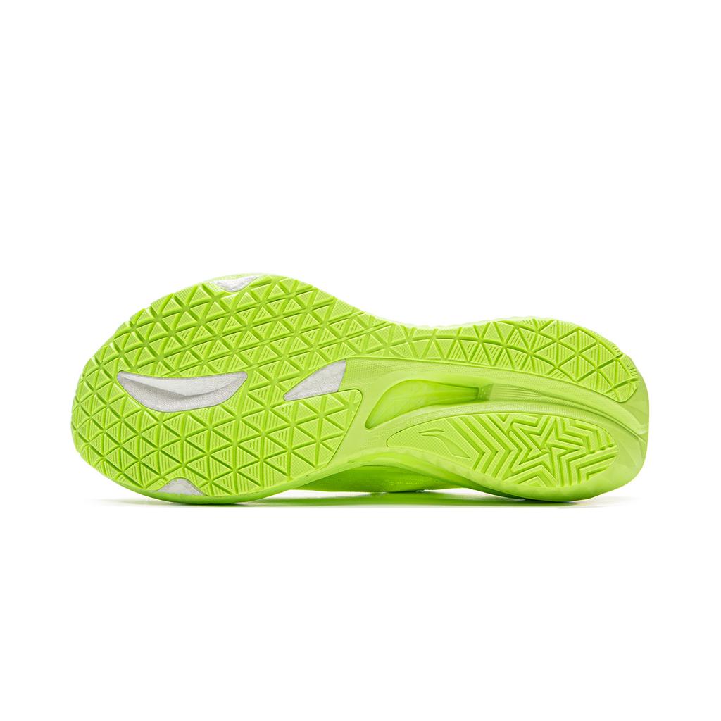 Li Ning Wu Shi 5S 5.0 Full Palm Cushion Technology Training Shoes Men Sneakers Fluorescent-Yellow Green ARSV021-4