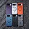 Carbon Fiber Magnetic For Magsafe Case For Google Pixel 10 9 Pro XL 10ProXL 9ProXL 9A Wireless Charger PC Frameless Phone Cover