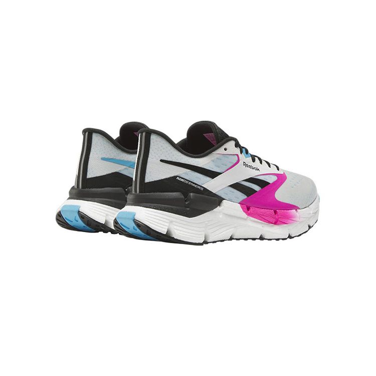 Reebok FloatZig Symmetros Chalk Laser Pink Women Sneakers White Bold-Cyan 100206638