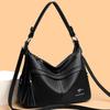 Women's Tassel Messenger Bag Soft Leather Mother Bag Shoulder Bag