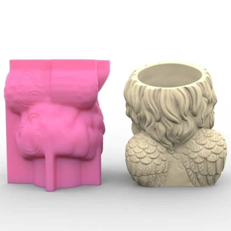 Delicate  Silicone Mould for Planters Novelty Flower Silicone Mold Perfect for DIY Projects and Table Decoration