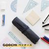 GODCHI Pencil Case with Stylish and with Simple Convenient Popular for and High School Girls and Boys 2-in-1 Scroll-Style Handle, Compact, Pockets,