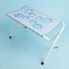 Pet Grooming Stand with Mesh Platform Freestanding for Nail Trimming