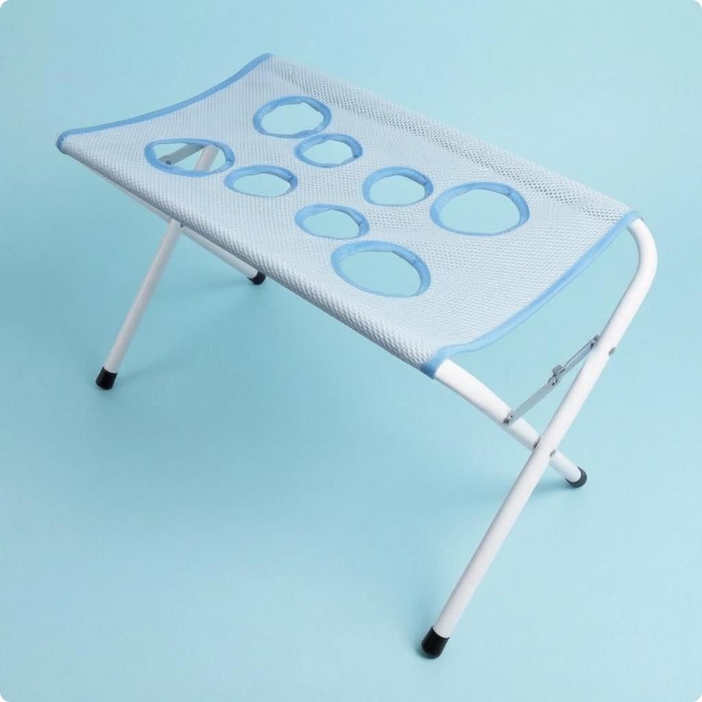 Pet Grooming Stand with Mesh Platform Freestanding for Nail Trimming