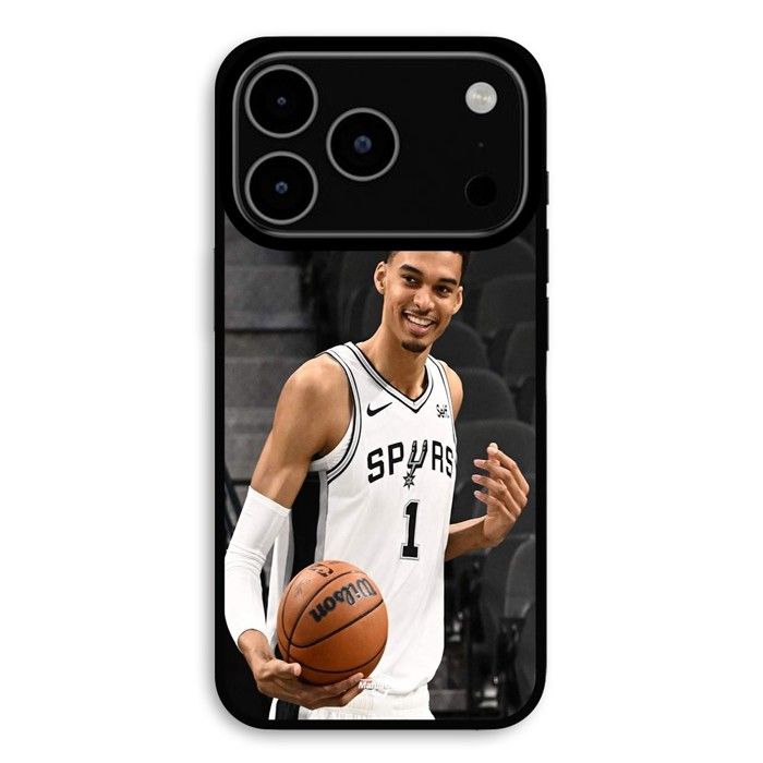 Coque Pour iPhone 17 Pro Victor Wembanyama San Antonio Spurs n°1 Maniacase