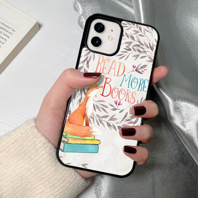Read More Books Phone Case for iPhone 17 Air 16 15 14 12 13 PLUS 11 PRO MAX Back Cover Fundas