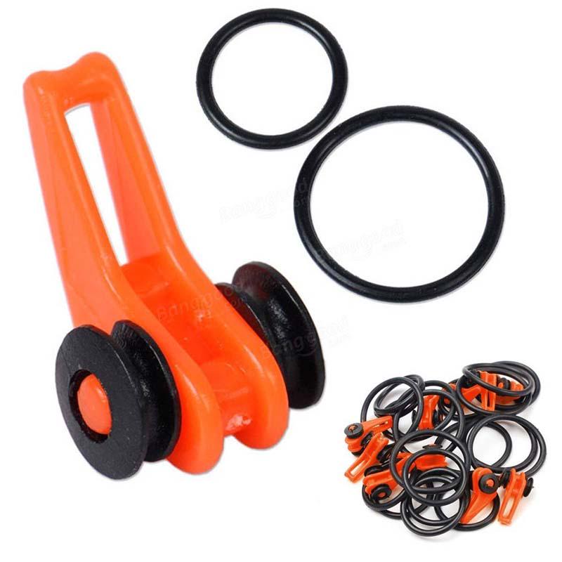 10Pcs/Bag Plastic Fishing Hook Keeper For Fishing Rod Pole Fishing Lures Bait Safety Holder Fishing Tackle Portable