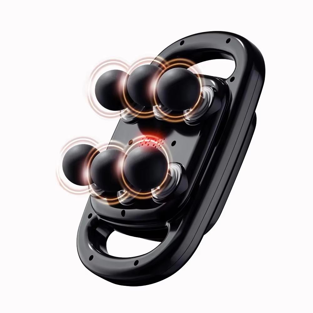 

Electric Six Heads Fascia Gun Muscle Relaxation Massager for Neck And Cervical Spine Relief - Massage Instrument Full body massa чёрный