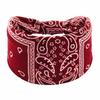 Bohemian Wide Cotton Stretch Headbands Elastic Women Headwrap New Striped Fabric Headband