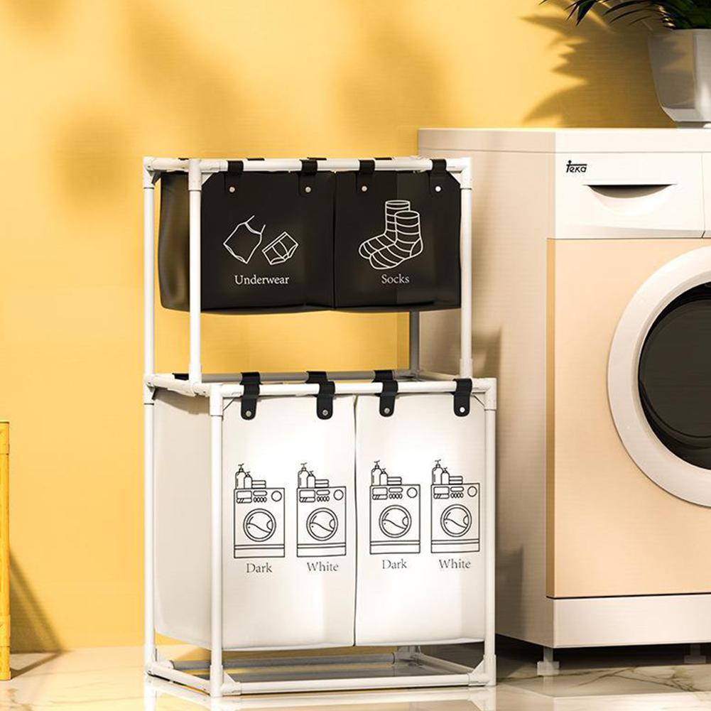 Laundry Sorter Basket Laundry Storage Hamper Large Capacity Laundry Sorter Organizer Clothing Sorting Basket for Laundry Room