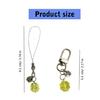 Versatile Use Four Leaf Clovers Phone Chain Multipurpose Phone Lucky Charm Keychain for Keys and Wallets Accessory
