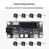 ESP32 Servo Driver Board with UART, WiFi/Bluetooth 5.0 Control for 6-12V Systems.