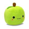 Pluche Maskotte Schattig Pluizig Zacht Kussen Speelgoed Genezend Cadeau Beeldje (Appel groen)