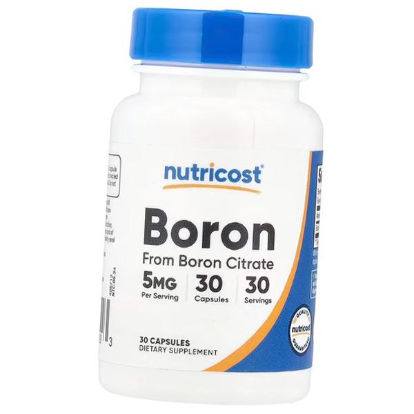 Цитрат Бора, Boron 5, Nutricost (36647070)