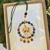 Pendentif de voiture Dieu de la richesse Lingyin Wulu de Hangzhou: Boulier Coloré pour Décoration de Véhicule Haut de Gamme, Symbolisant la Paix et la Fortune