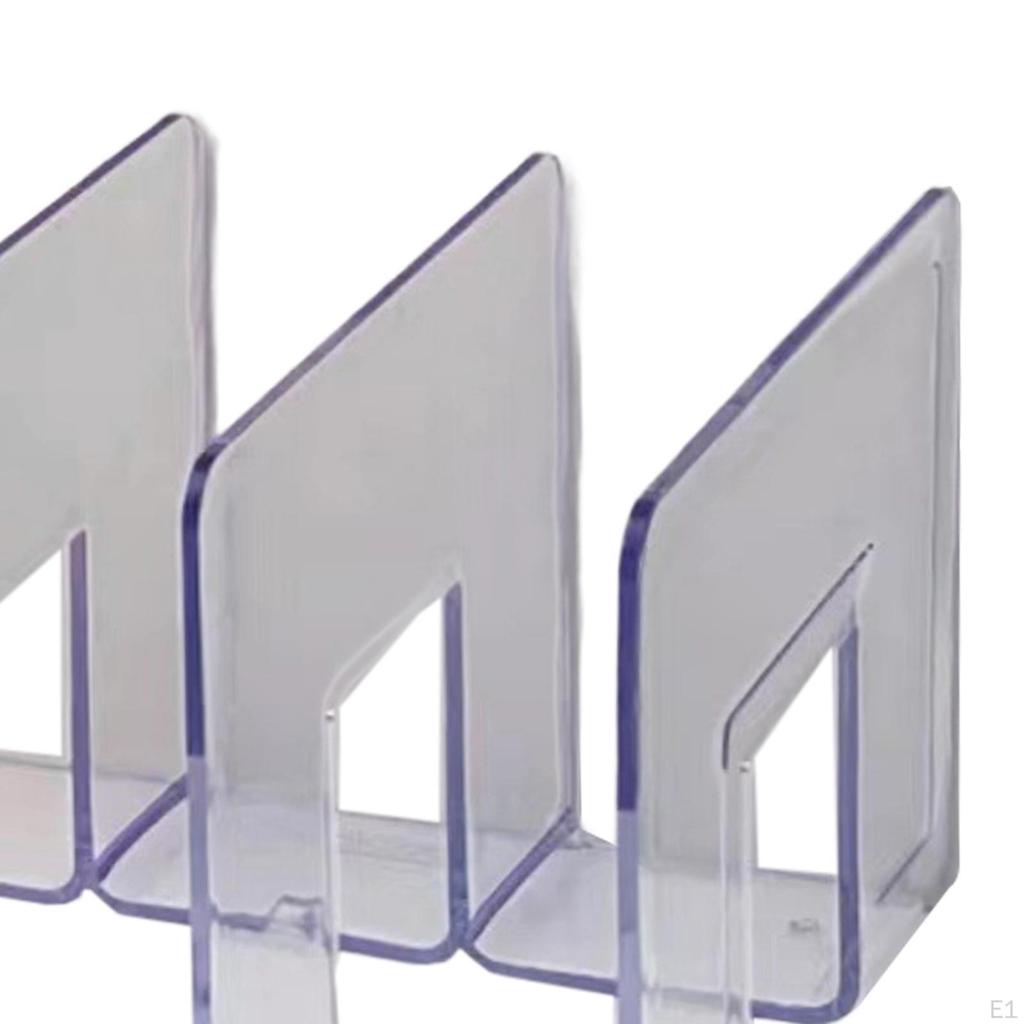 Oddělovač sáčků Skříňový organizér Čirý Snadná instalace skříní Oddělovače polic pro