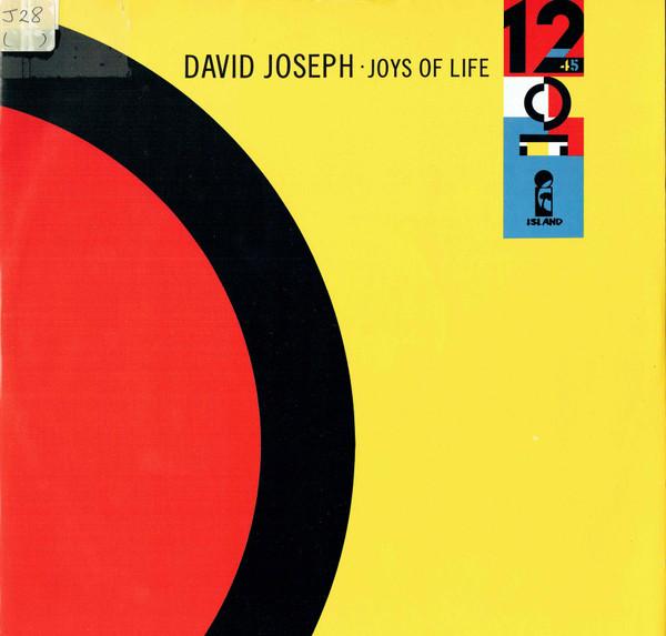 

12inch Record DAVID JOSEPH Joys Of Life 12IS153 Island Records 1984 UK Dance Electronica Used