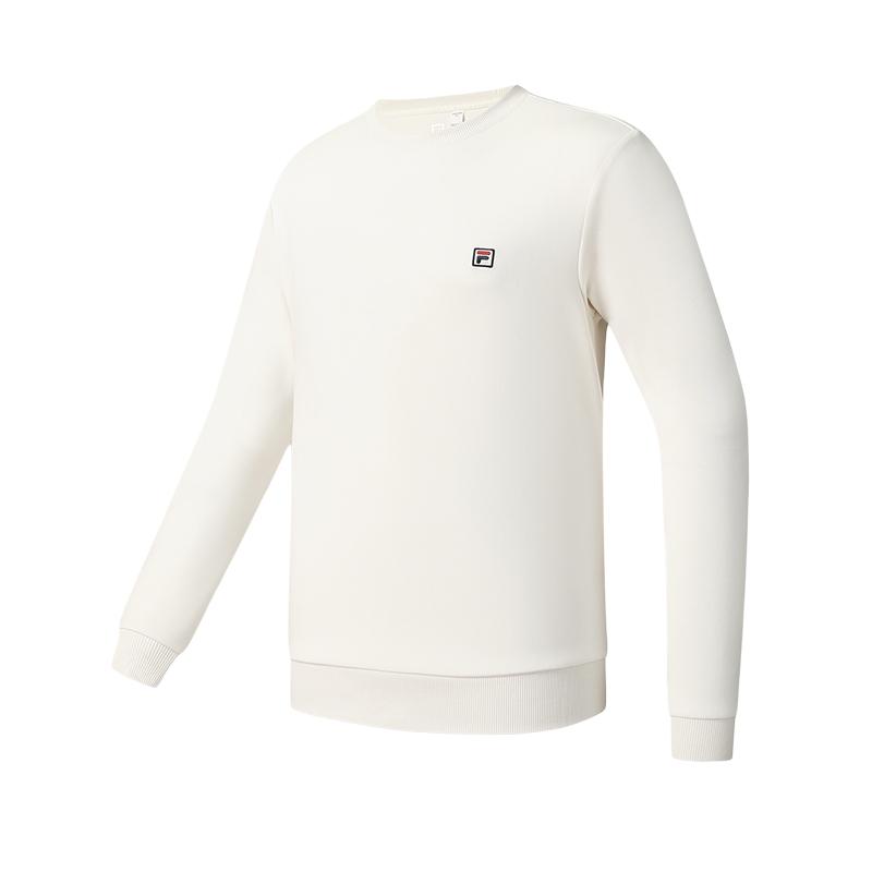 Fila Athletics Logo Antibacterial Warm Tennis Long Sleeve Sweatshirt Men Sweatshirt A51M543201F-IV