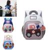 Childrens Car Pattern School Bag For Toddlers Boys And Girls Made Of Durable Oxford Material