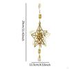 Star Christmas Ornament Tree Decoration Hanging Pendant for Porch