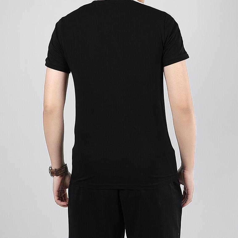 Puma Iconic T7 Colorblock Logo Print Tee with Raglan Sleeves Men Tops Black 598251-01