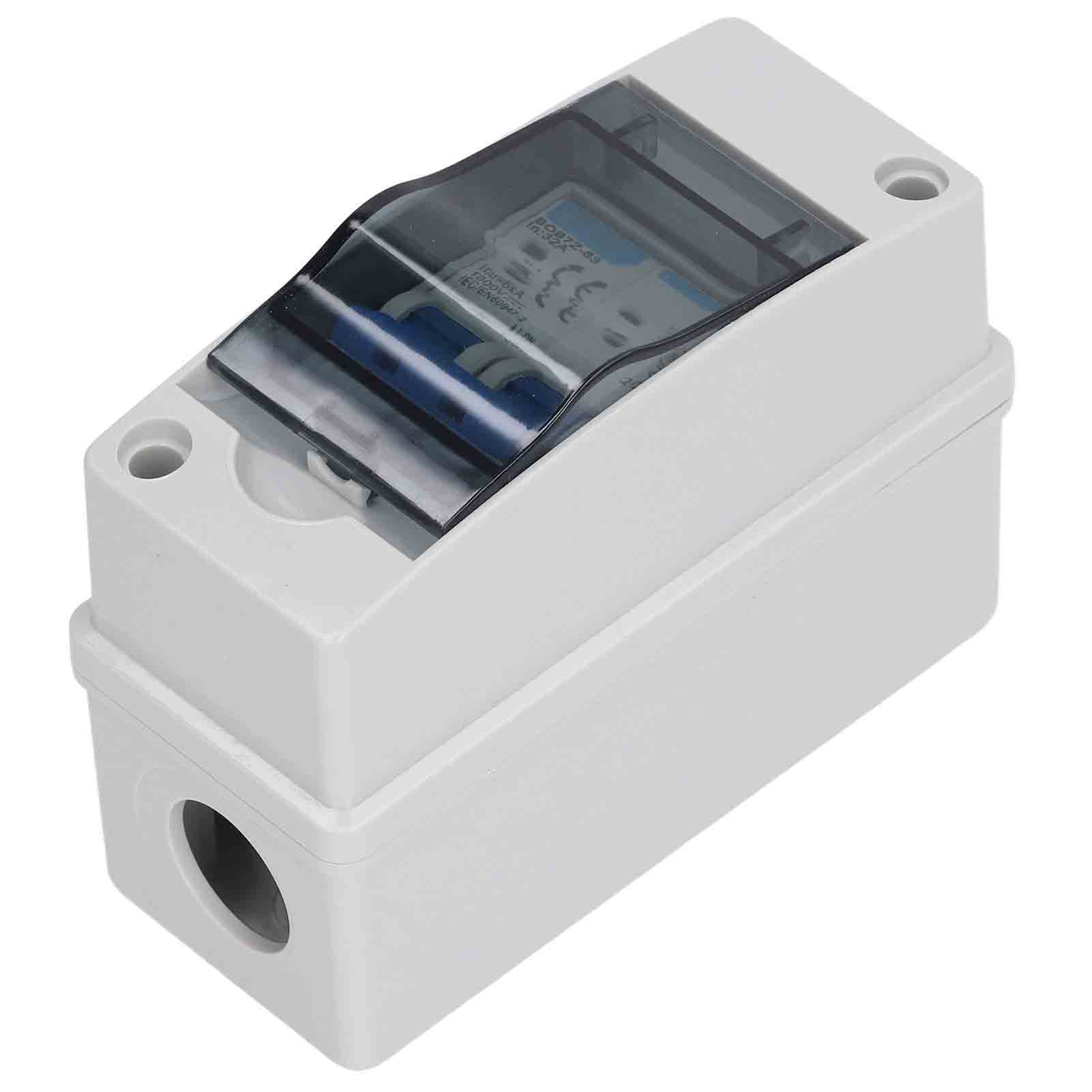 

PV DC Circuit Breaker 32A 6KA IP65 Waterproof DC Isolator Switch Solar Disconnect Switch 1000V