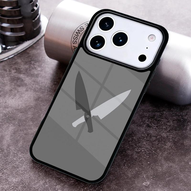 Love Baking Chef Knife print Phone Case for iPhone 17 16 15 Pro Max Air 14 13 12 11 Plus Shockproof Capa Cover