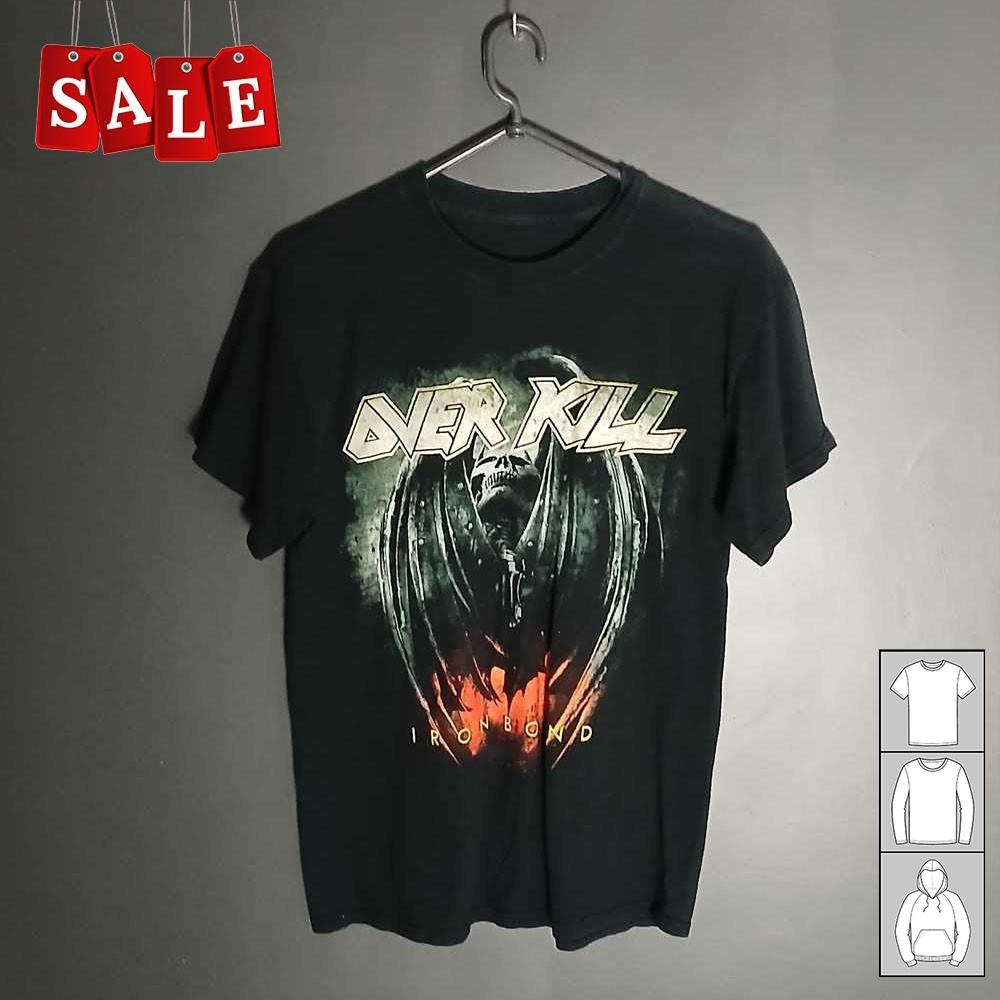 New Overkill Ironbound Gift For Fans Unisex S-5XL Shirt CA771 S