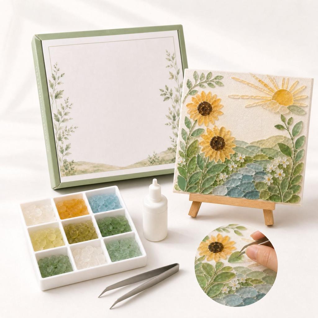 Sea Glass Set - Kit for DIY, Jewelry Making and Home Decor Projects