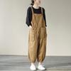 Casual Pants Suspenders Design Sense Women's Niche Spring and Autumn Plus Size Women's Slimming Overalls Overalls Harem Pants