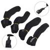 Buckle Car Roof Rack Luggage 4PCS 250 Kg 300x2.5cm 9.8ft Black
