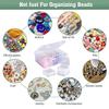 Storage Organizer Box Set 12/14/15/24/30Pcs Small Clear Plastic Bead Storage Containers For Small Items Crafts Jewelry