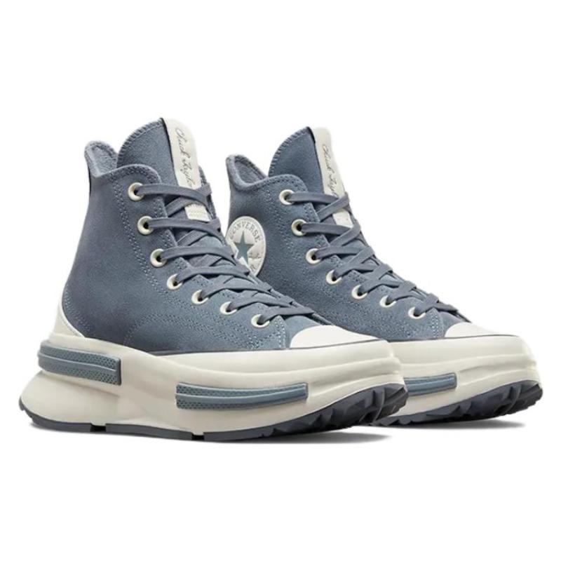 Converse Run Star Legacy CX Lace-up Versatile High-top Canvas Shoes Unisex Blue White
