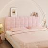 Velvet Bed Headboard Cover Slipcover Removable Washable Protector for Wooden Bed Renovation Decorative Headrest Home Decor
