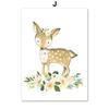 Rainbow Deer Fox Bear Posters Prints Pictures Canvas Boho Art Nursery Wall Decoration Home Paintings Baby Kids For Living Room No Frame