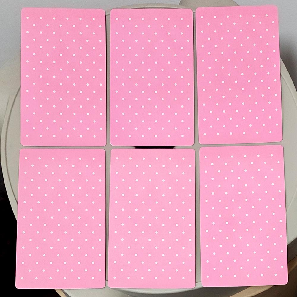 Pink Waite Tarot, The Dreamy Pink Collage Tarot Deck, 78  Aesthetic Kawaii Tarot Cards with Meanings, Double-embossed 12*7cm