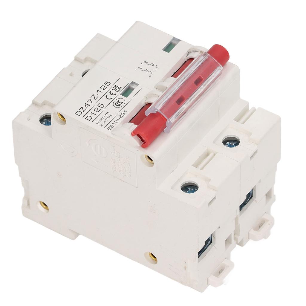 Circuit Breaker Short Circuit   Rail Installation PV Circuit Breaker 2P 1000V 125A