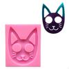 Cat Keychain Silicone DIY Molds for Epoxy Resin