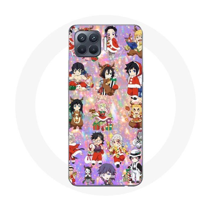 Case for Oppo A93 Demon Slayer Merry Christmas Displays Christmas Gift