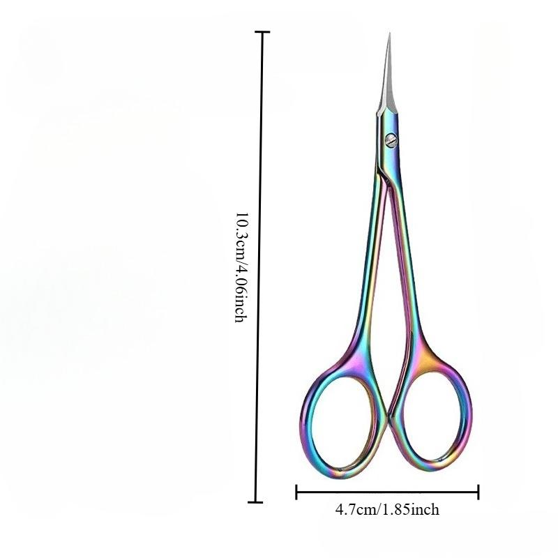 Cuticle Scissors Nail Cuticle Clipper, Stainless Steel Dead Skin Removal Scissor Clipper Manicure Tools