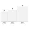 3Pcs Sublimation Blank Plate Aluminum Photo Metal Wall Poster Frame Plate for Thermal Sublimation Printing Photo Sign